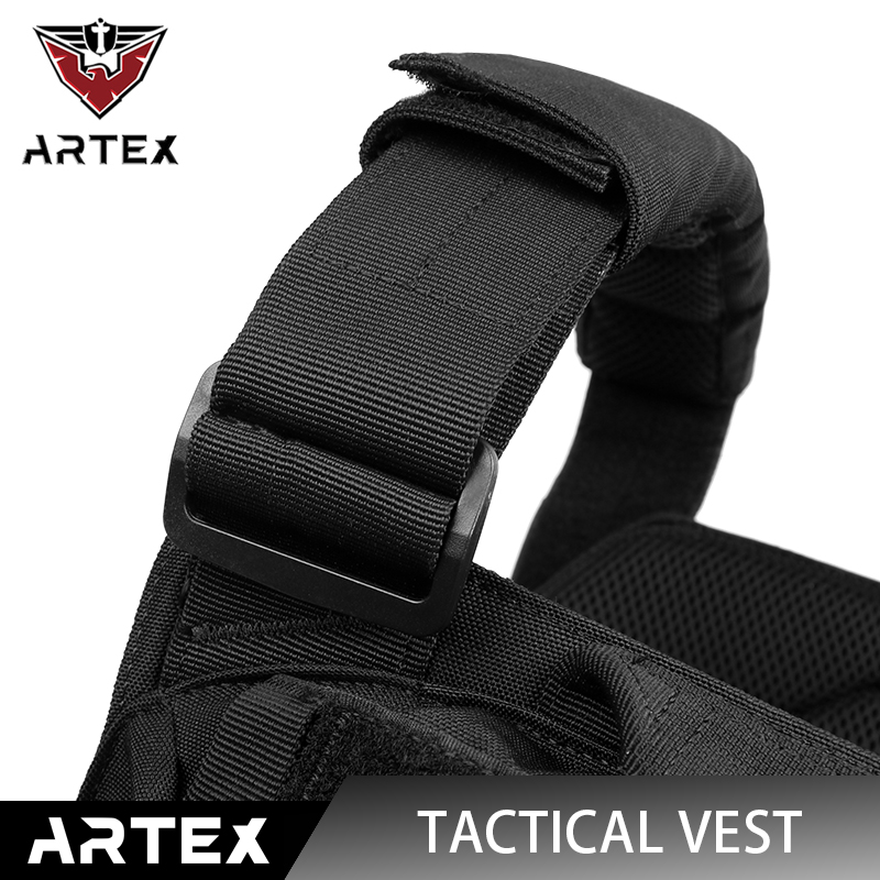 Artex Outdoor Tactical Airsoft Vest Militray Molle Camouflage Armored